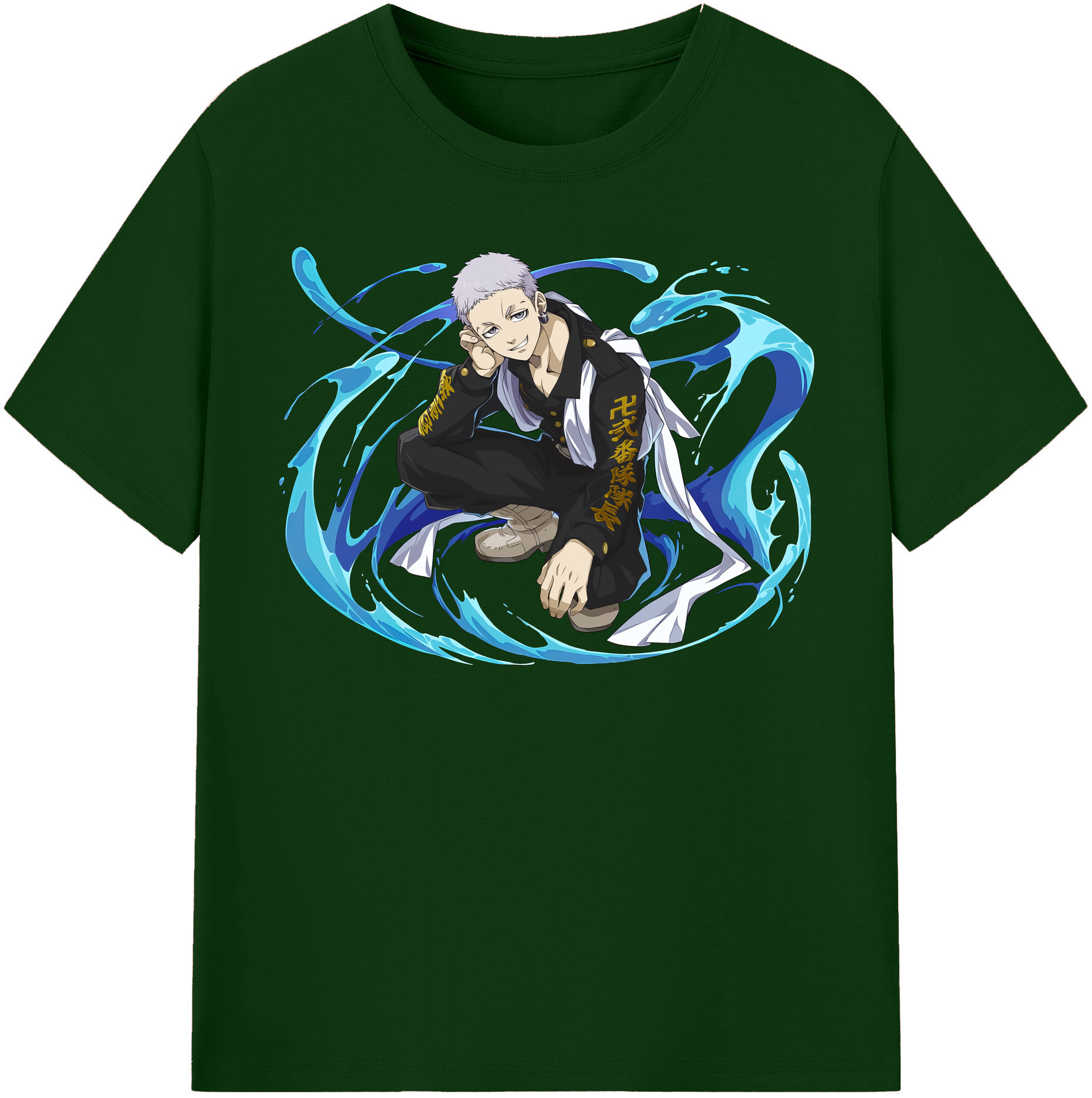 （画像用） 東京リベンジャーズ Tokyo Revengers 綿100％半袖Tシャツ（フロントプリント）